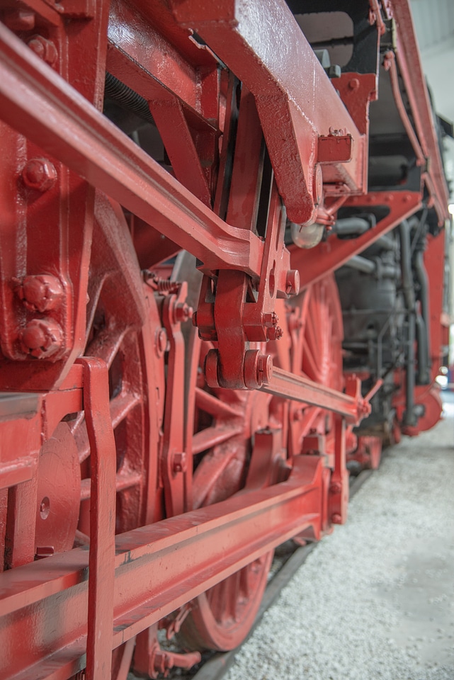 Transport vehicles old train