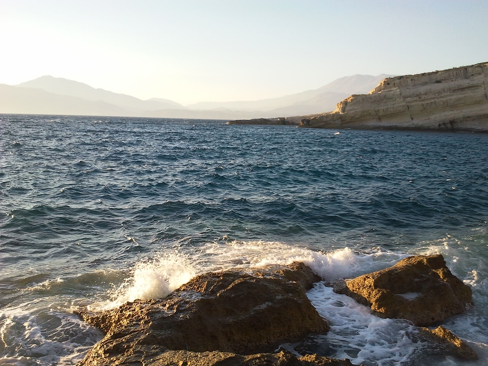 Sea coast mediterranean