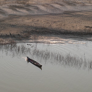 Idyll sand landscape