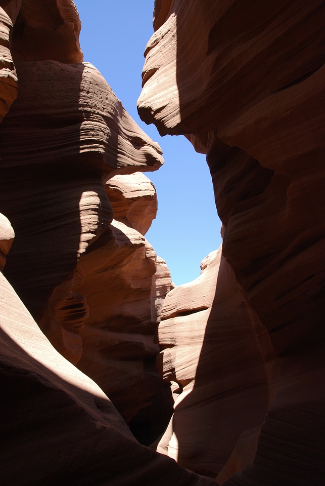 Canyon gorge rock