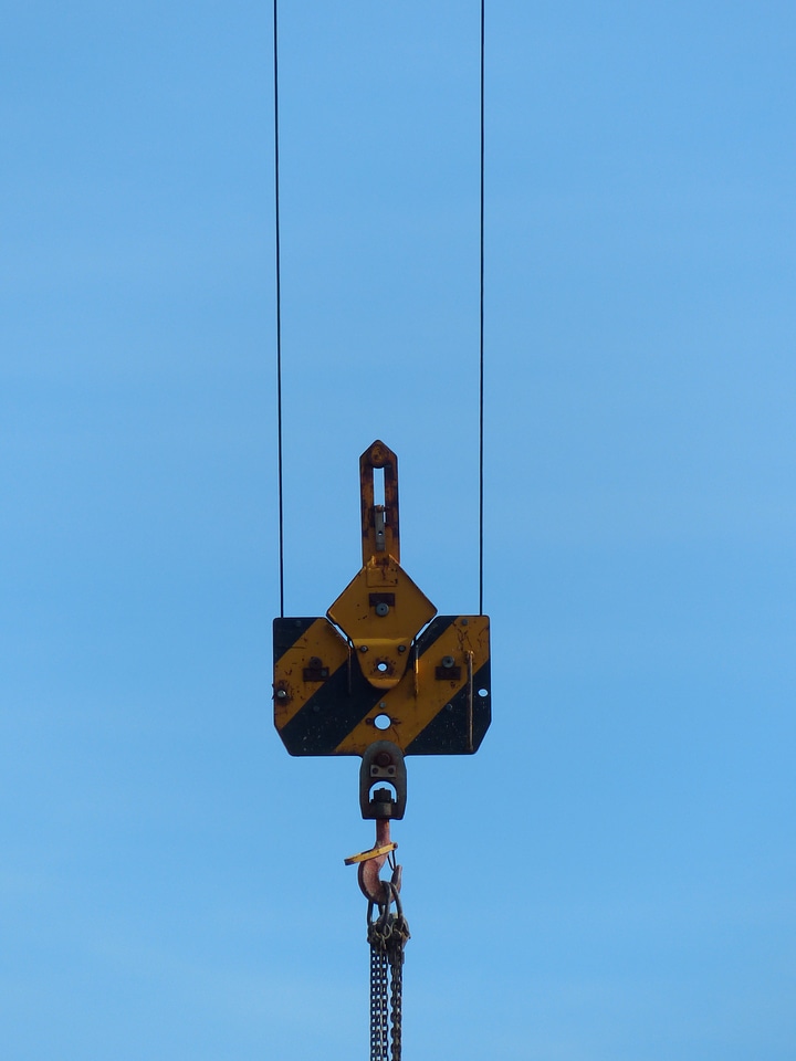 Hoist rope crane last