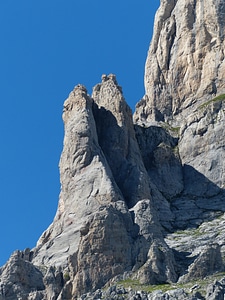 Mountains summit rock