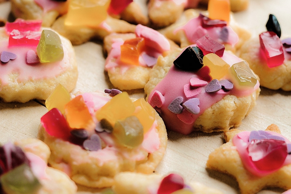 Baking pastry cookie