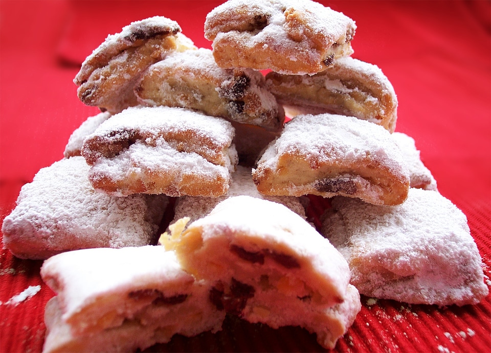 Christmas confectionery cookie