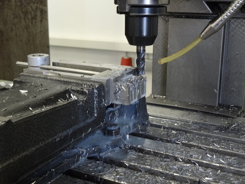 Machining chips engraving