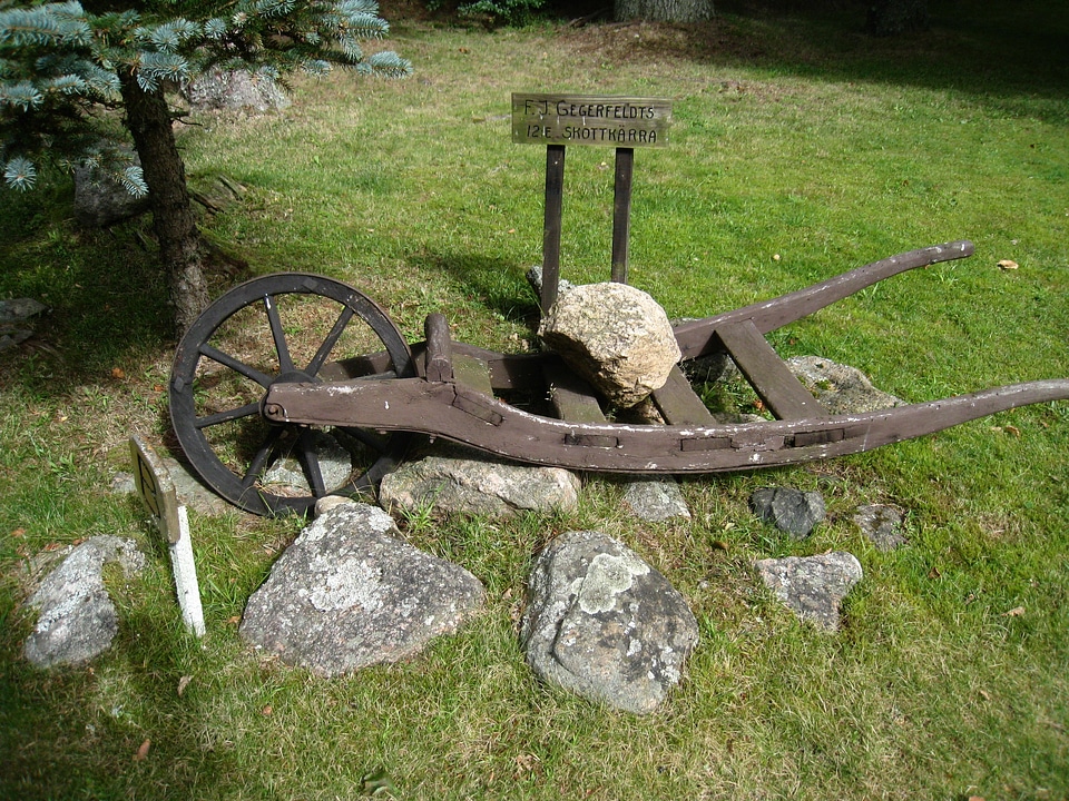 Sweden fj gegerfeldt wheelbarrow
