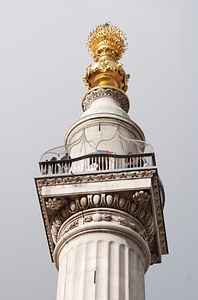 Fire london doric column