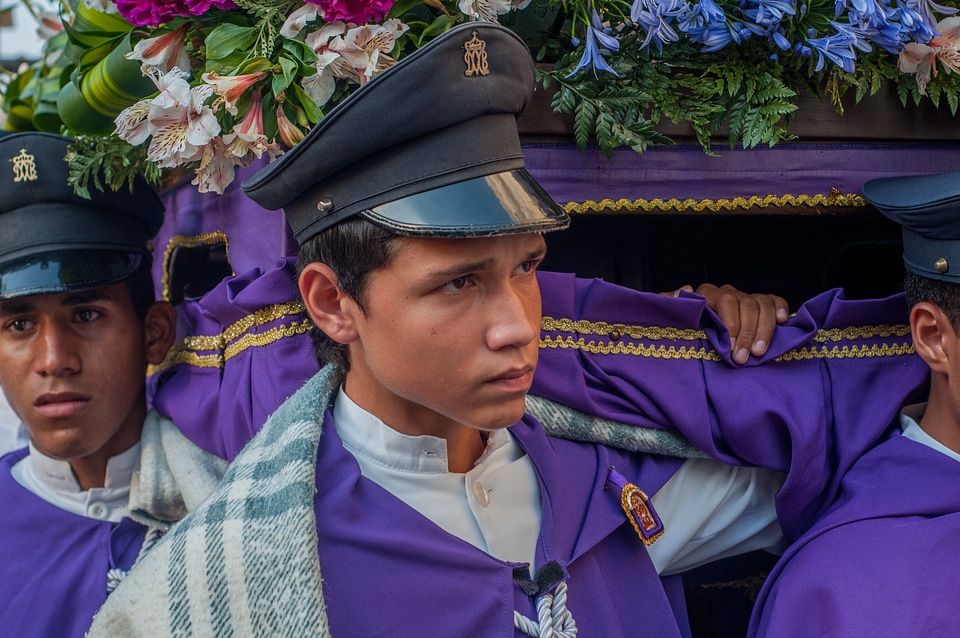 Youth procession uniforms