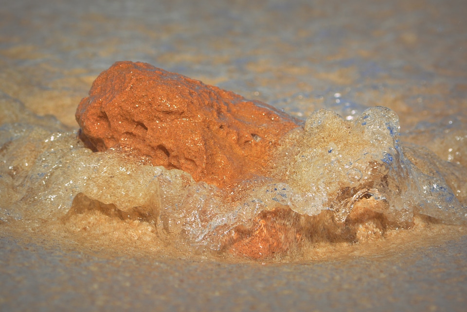 Nature rock water