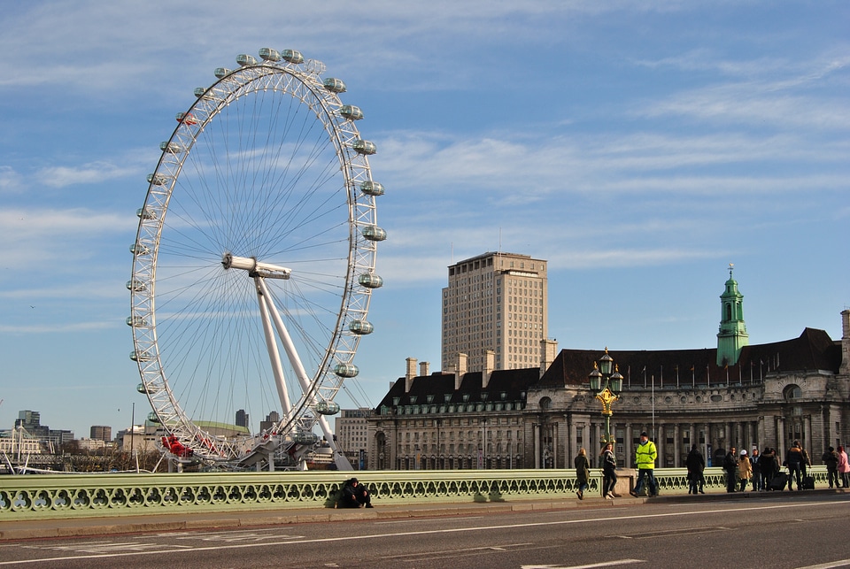 London london eye river thames