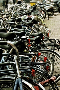 Amsterdam bicicletes saddle