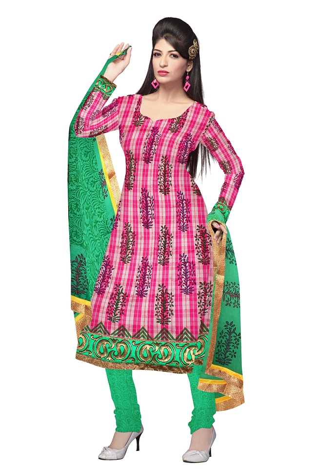 Dress woman model
