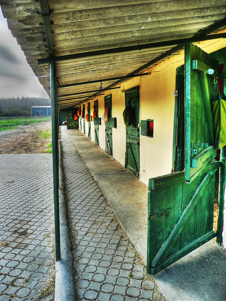 Stable farm building