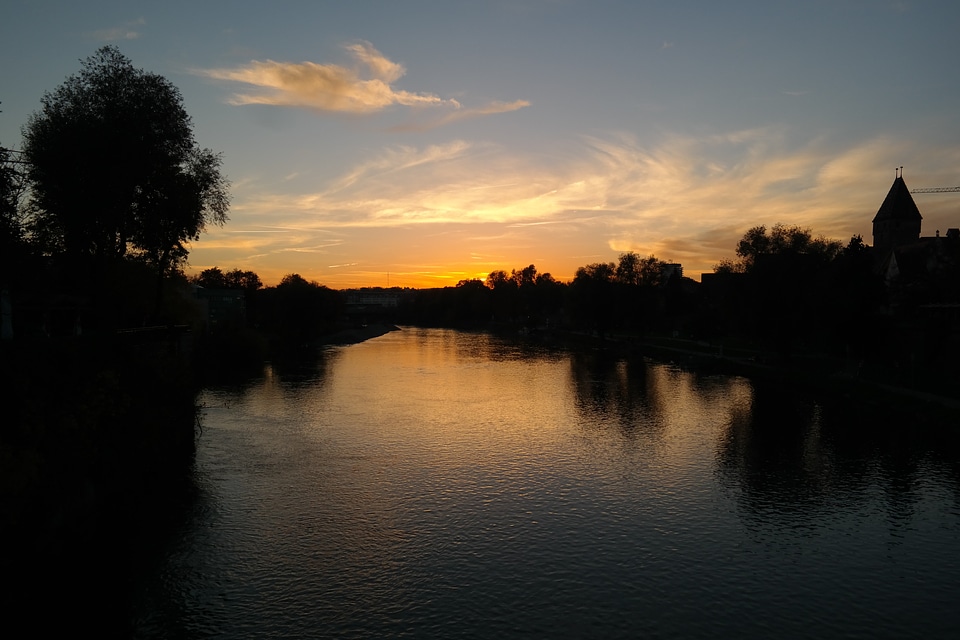 Sky river danube