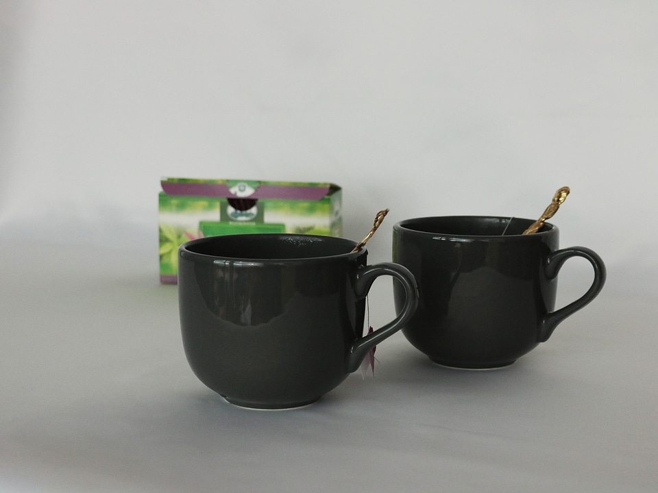 Coffee spoon green tea