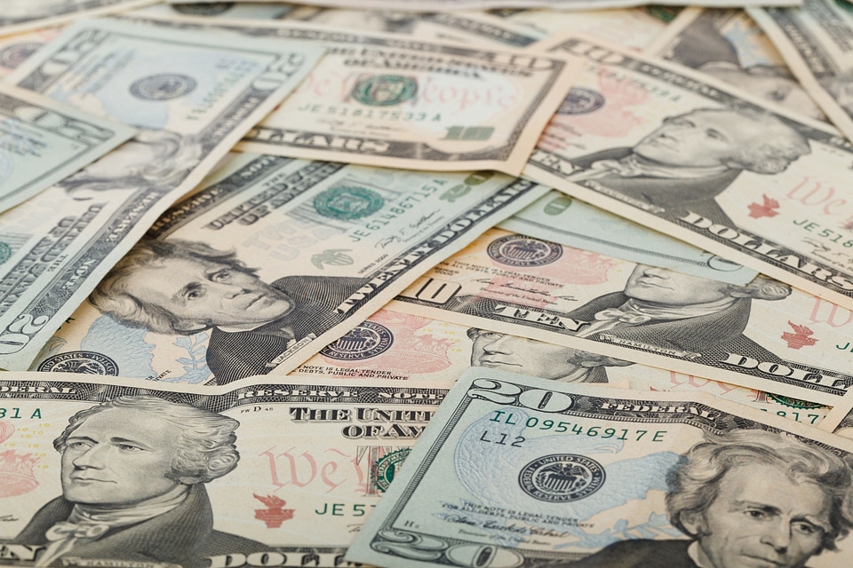 Business banknote currency