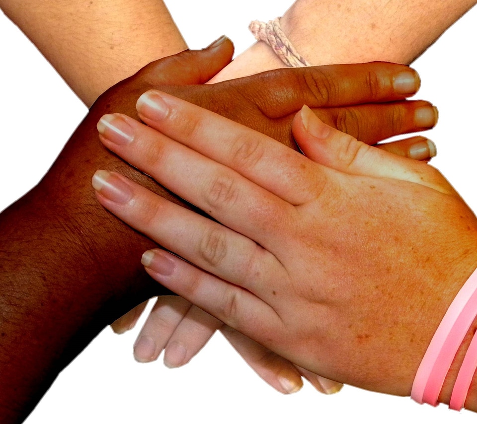 People friends together