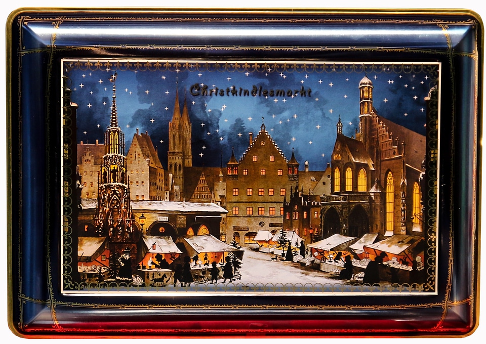 Gingerbread nuremberg christmas market