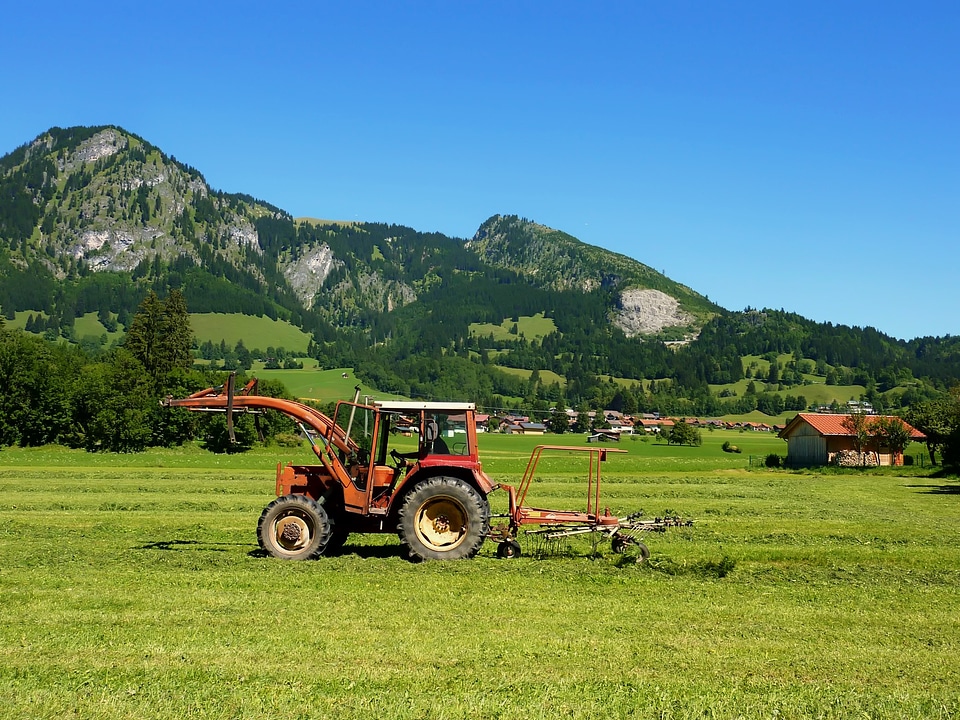 Farm rural tractor