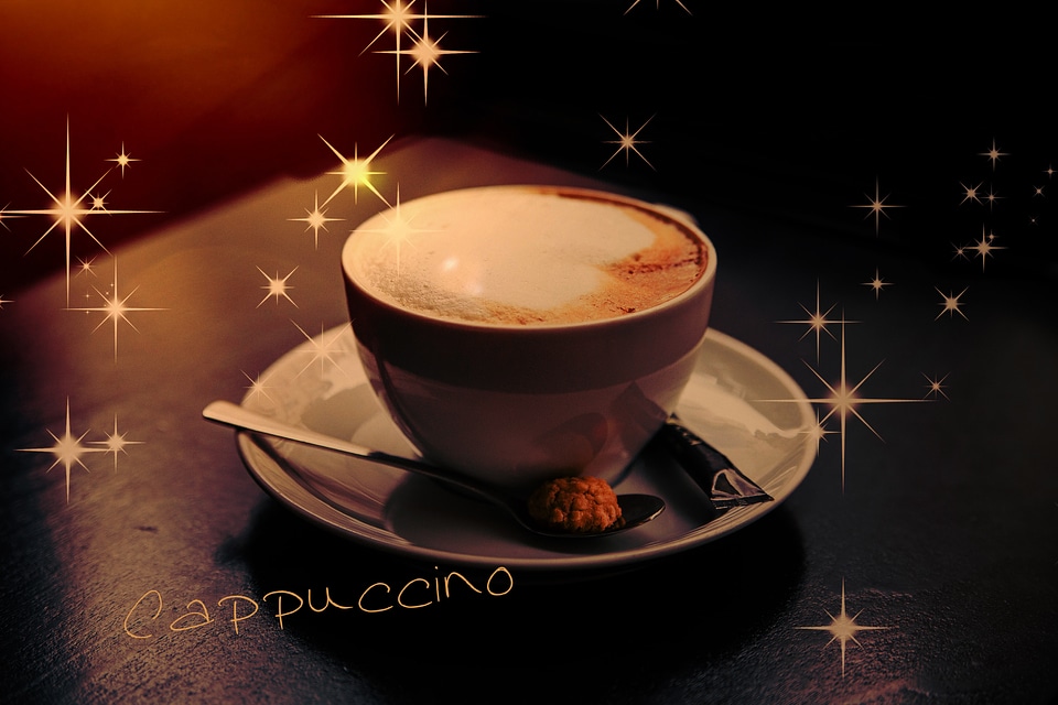 Lighting drink caffeine