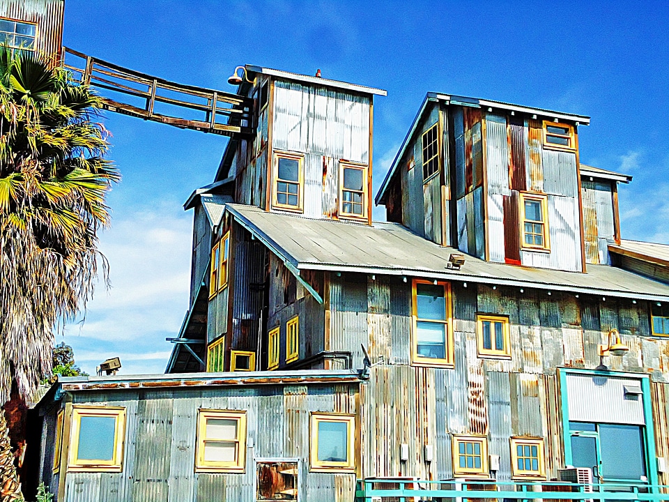 Building colorful wooden