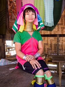 Thailand long neck woman