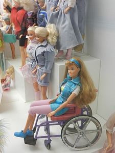 A disability stroller wheelchair