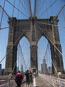 New york united states bridge photo