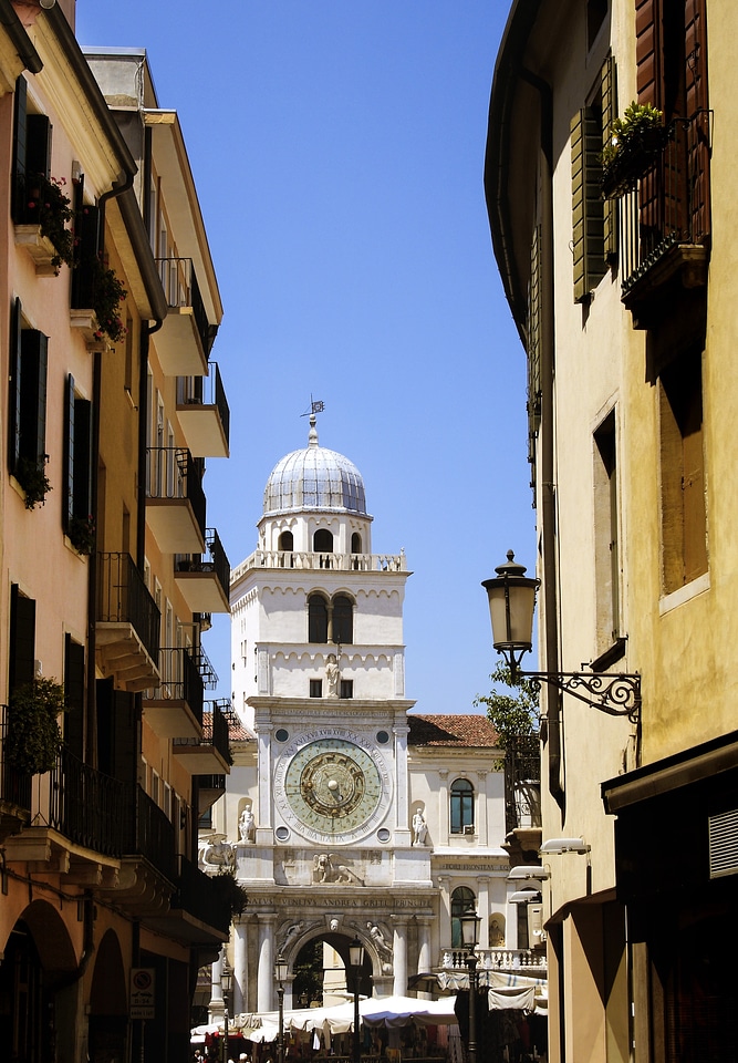Downtown piazza architecture