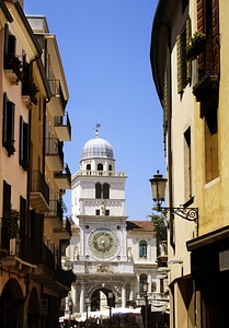 Downtown piazza architecture
