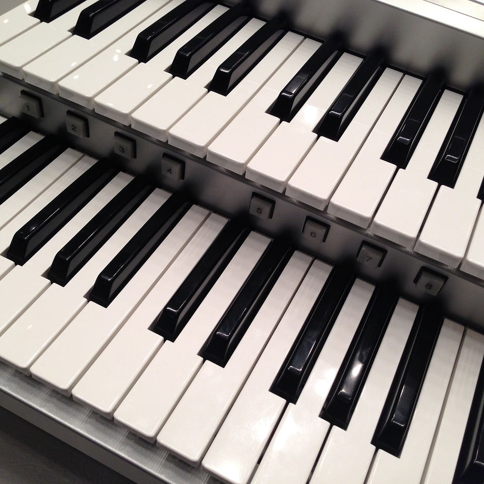 Musical instruments keyboard electronic organ