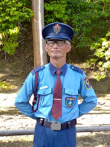 Guard smiling face photo