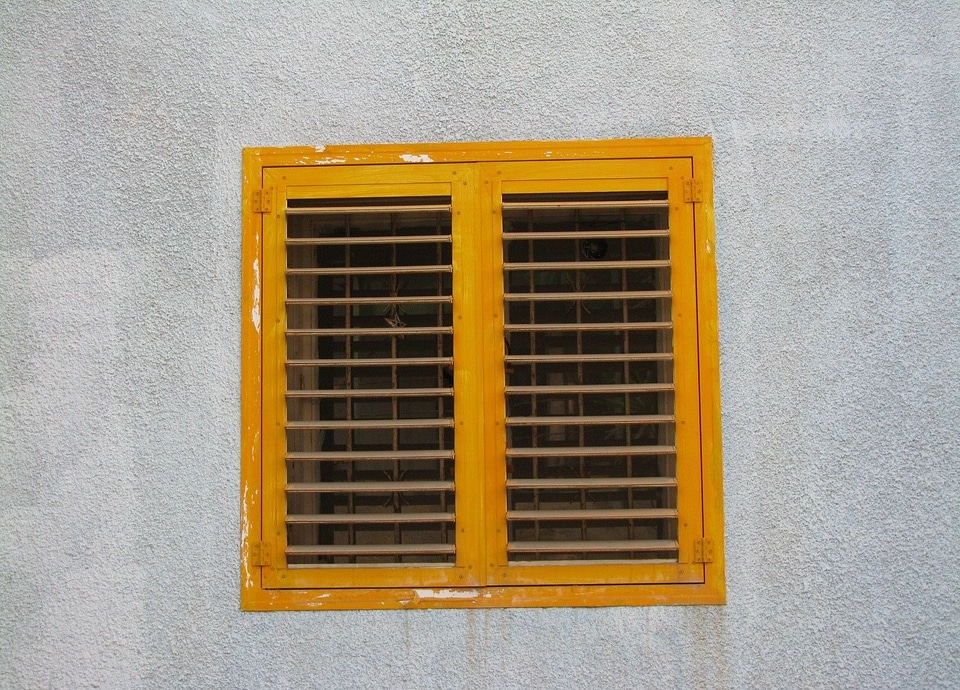 Orange house exterior