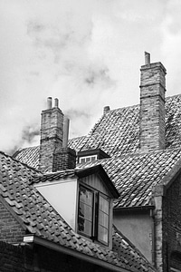 Roofing architecture brick photo