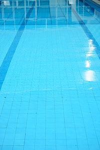 Water blue demarcation