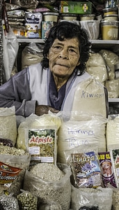 Old dried goods market