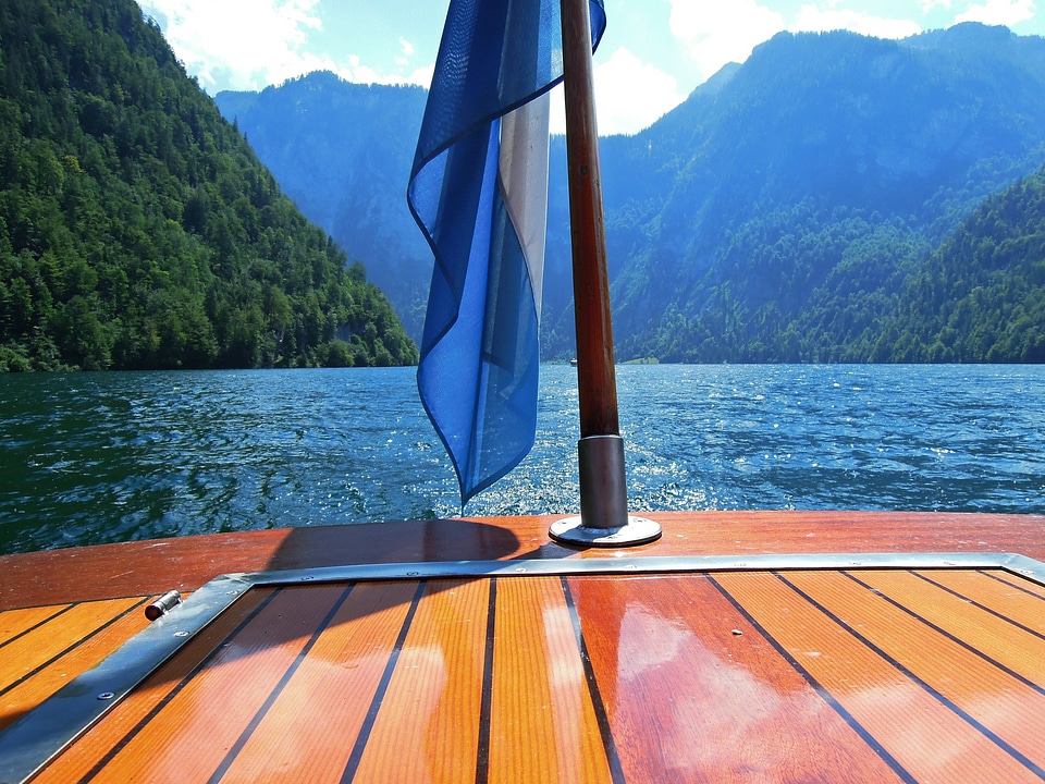 Water flag boat flag
