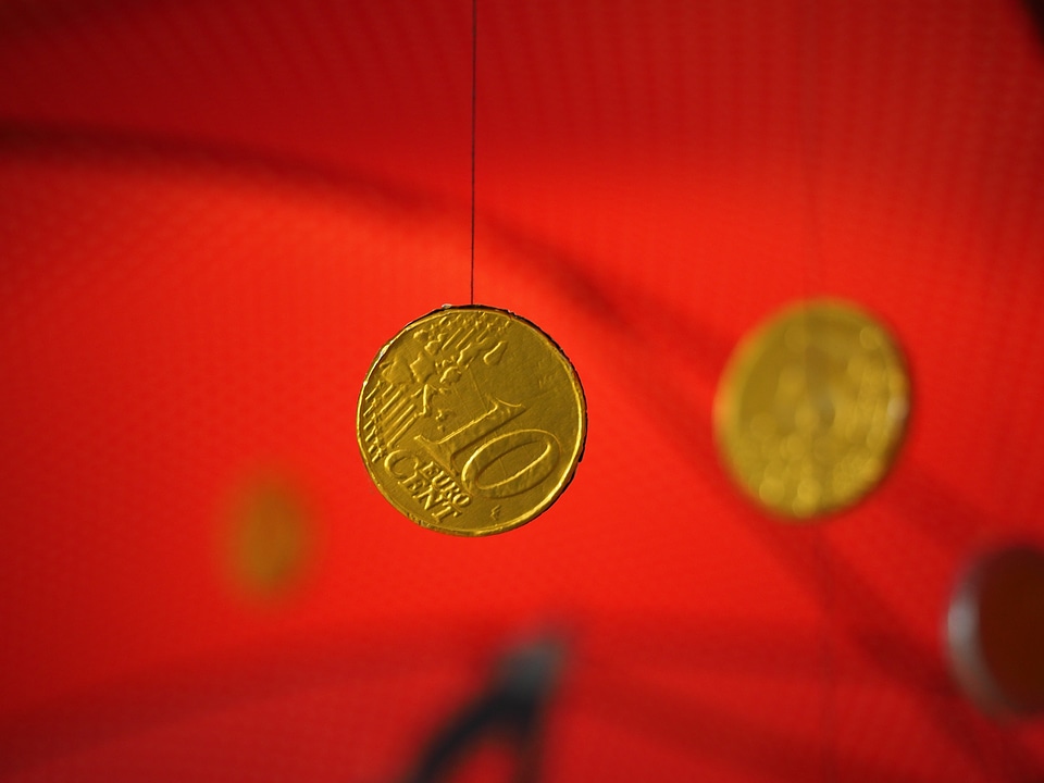 Euro euro coin gold coin