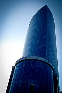 Skyscrapers megalopolis architecture