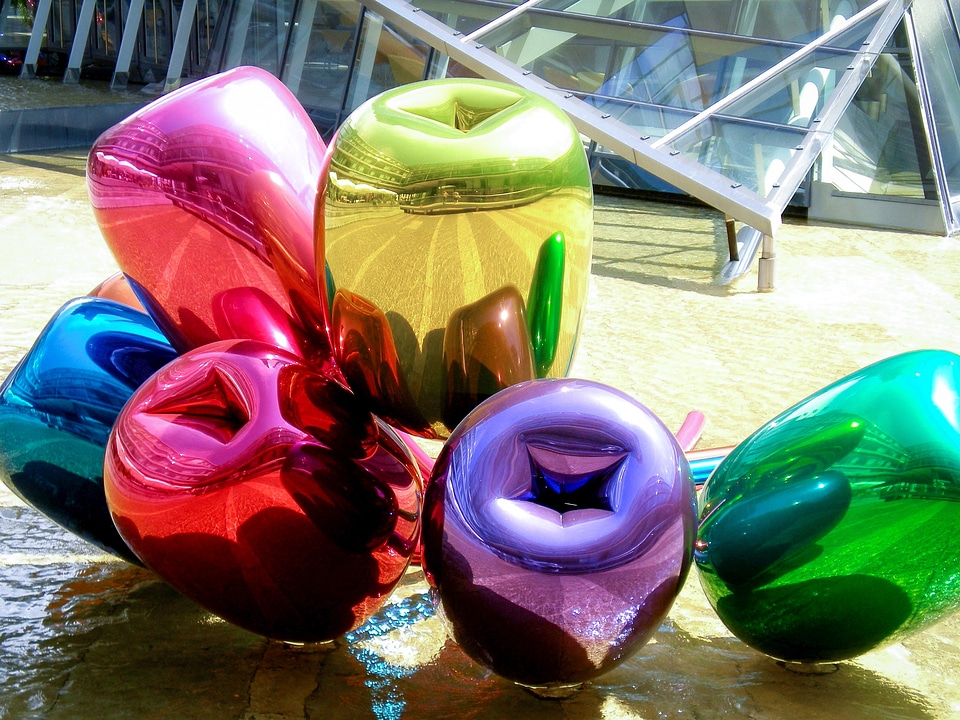 Colors architecture jeff koons