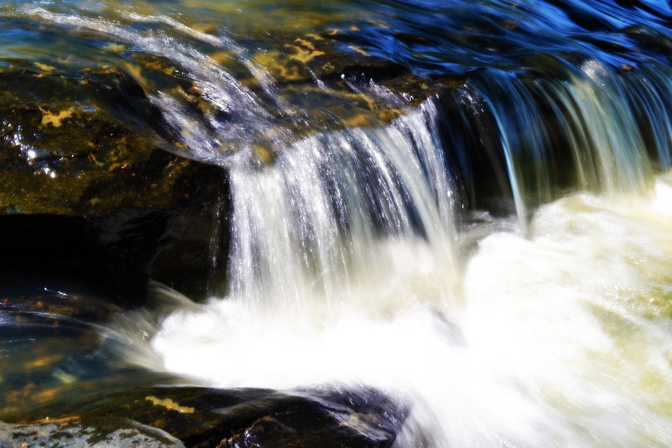 Flowing landscape wilderness