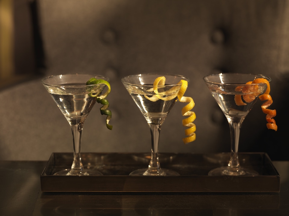 Martini cocktail libation