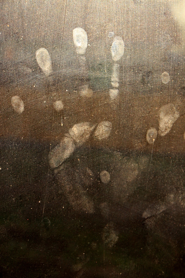 Palm trace fingers