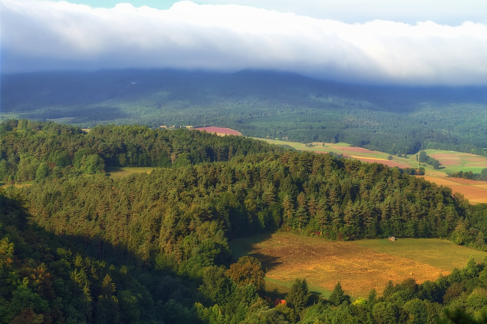 Scenic sky clouds photo