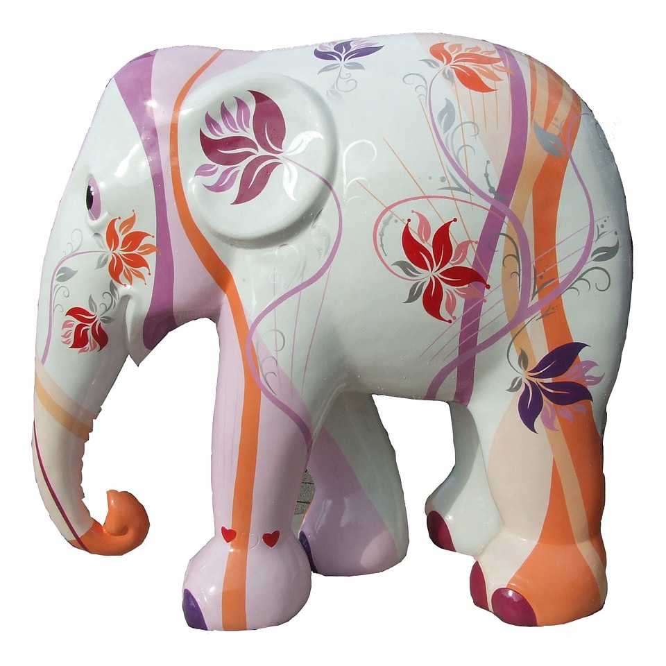 Elephant parade trier elephant art