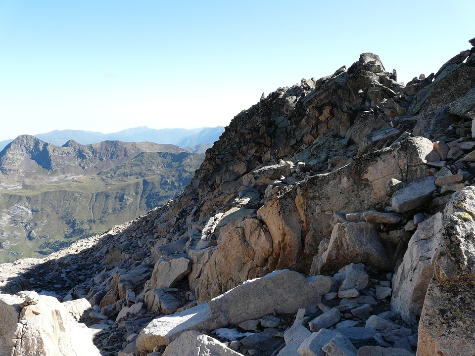 Pico aneto pyrenees mountains