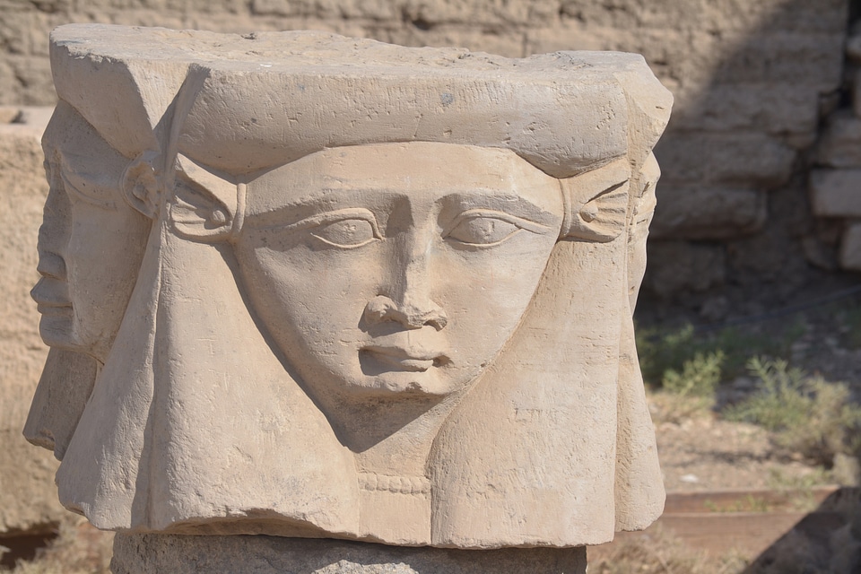 Egyptian cow goddess dendera
