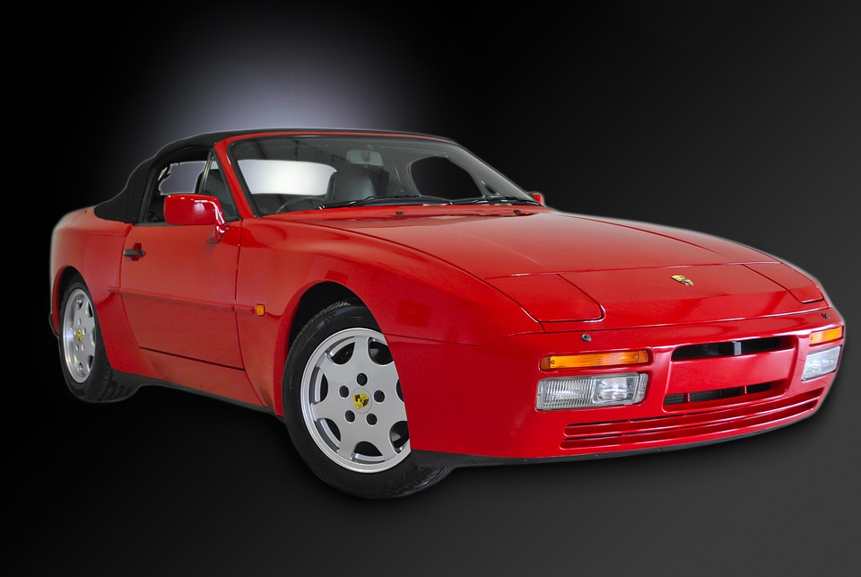 Red ferrari red auto
