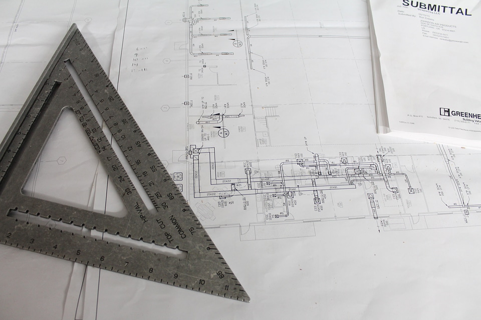 Plan building architect