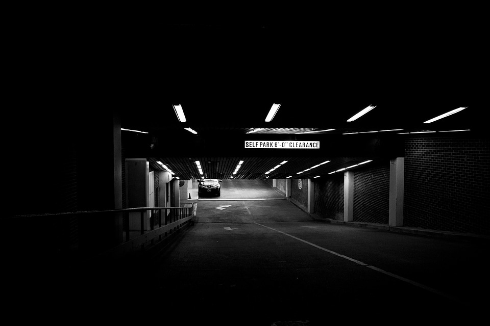 Underground parking underground garage underground parking lot